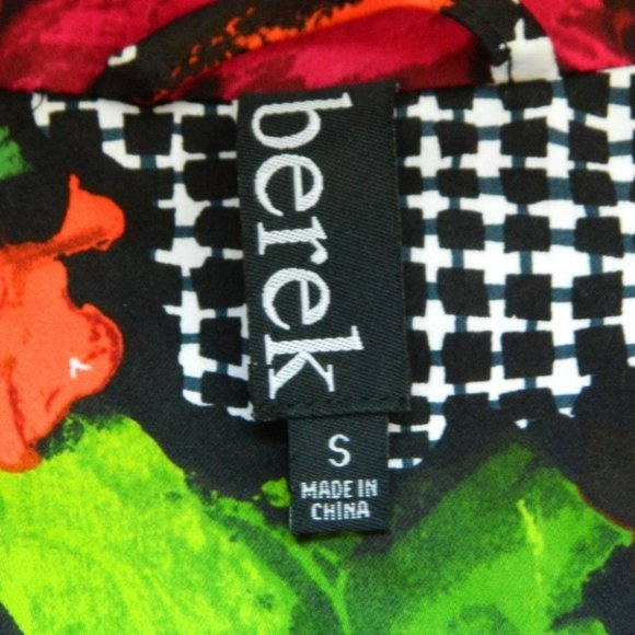 berek Jacket Zip front cuffed sleeve, S - Picture 6 of 8